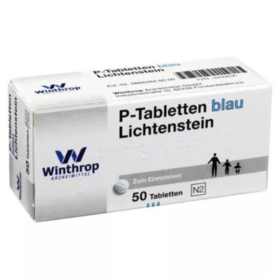 P TABLETTEN modra, razmik 8 mm, 50 kosov P TABLETTEN modra, razmik 8 mm, 50 kosov