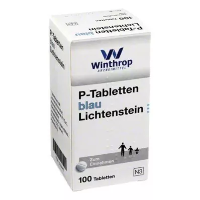 P TABLETTEN modra, razmik 8 mm, 100 kosov P TABLETTEN modra, razmik 8 mm, 100 kosov