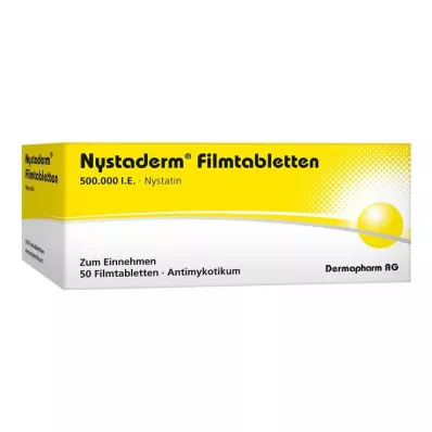 NYSTADERM Filmsko obložene tablete, 50 kosov