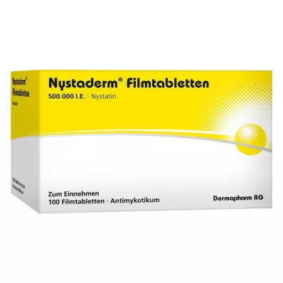 NYSTADERM Filmsko obložene tablete, 100 kosov