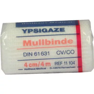 YPSIGAZE Povoj iz gaze 4 cmx4 m, 1 kos