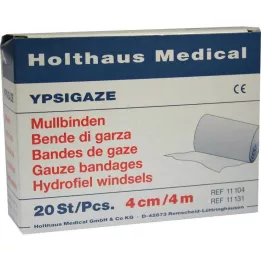 YPSIGAZE Povoj iz gaze 4 cmx4 m, 20 kosov