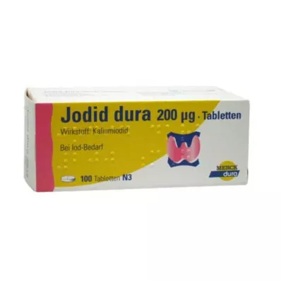 JODID dura 200 µg tablete, 100 kosov JODID dura 200 µg tablete, 100 kosov