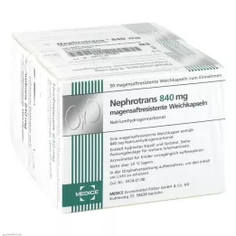 NEPHROTRANS 840 mg enterično obložene kapsule, 100 kosov