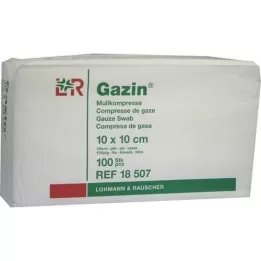 GAZIN Gaza comp. 10x10 cm nesterilna 12x op, 100 kosov