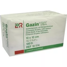 GAZIN Gaza 10x10 cm nesterilna 12x RK, 100 kosov