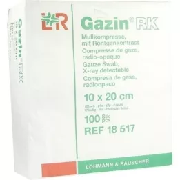 GAZIN Gaza 10x20 cm nesterilna 12x RK, 100 kosov