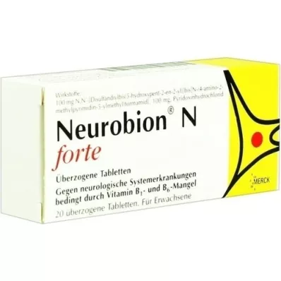 NEUROBION N forte obložene tablete, 20 kosov