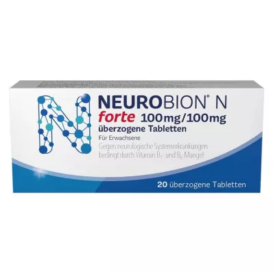 NEUROBION N forte obložene tablete, 20 kosov NEUROBION N forte obložene tablete, 20 kosov