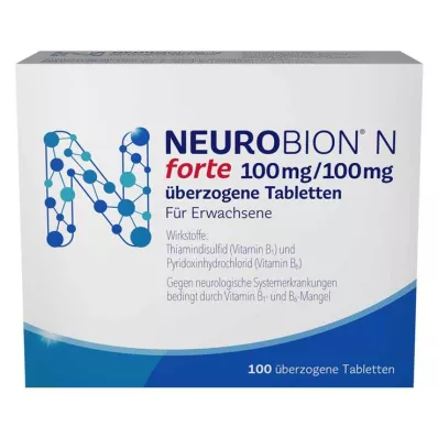 NEUROBION N forte obložene tablete, 100 kosov NEUROBION N forte obložene tablete, 100 kosov