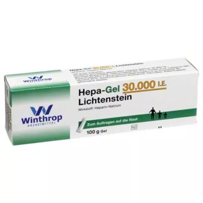 HEPA GEL 30.000 I.U. Lichtenstein, 100 g