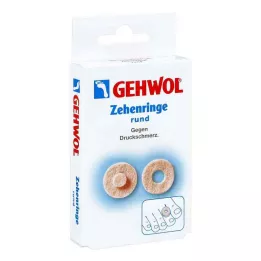 GEHWOL Obročki za prste, okrogli, 9 kosov