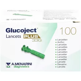 GLUCOJECT Lancete PLUS 33 G, 100 kosov