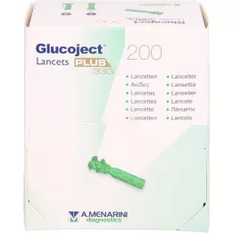 GLUCOJECT Lancete PLUS 33 G, 200 kosov