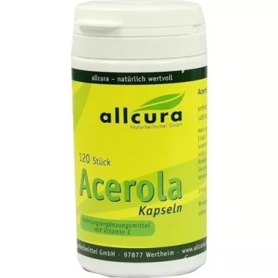 ACEROLA KAPSELN naravni vitamin C, 120 kosov