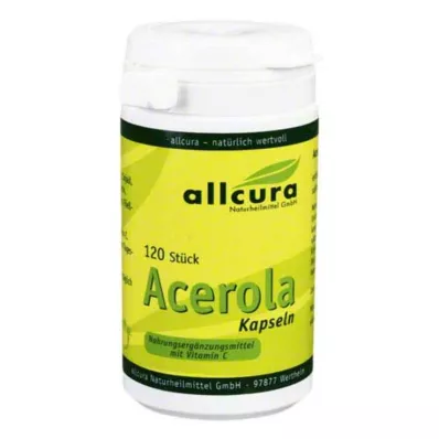 ACEROLA KAPSELN naravni vitamin C, 120 kosov