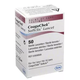 COAGUCHEK Lanceta Softclix, 50 kosov
