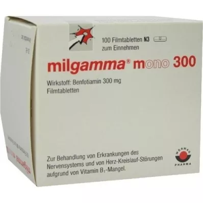 MILGAMMA mono 300 filmsko obložene tablete, 100 kosov