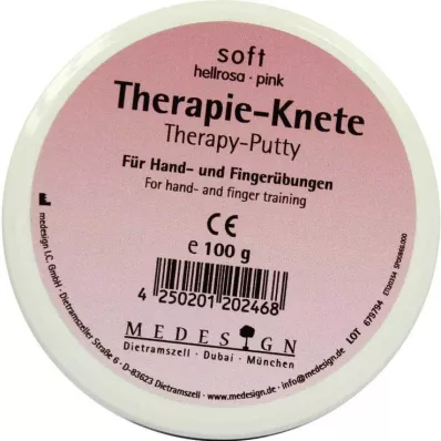 THERAPIEKNETE mehko svetlo roza, 100 g
