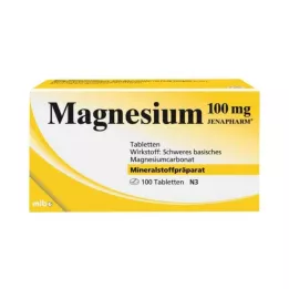 MAGNESIUM 100 mg tablete Jenapharm, 100 kosov