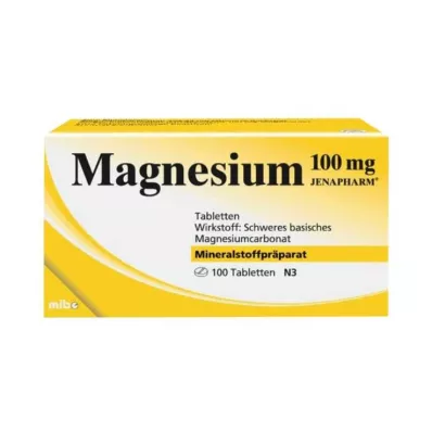 MAGNESIUM 100 mg tablete Jenapharm, 100 kosov