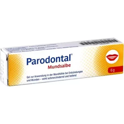 PARODONTAL Peroralno mazilo, 6 g