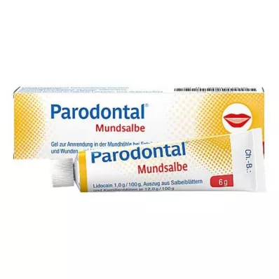 Parodontalno ustno mazilo, 6 g Parodontalno ustno mazilo, 6 g