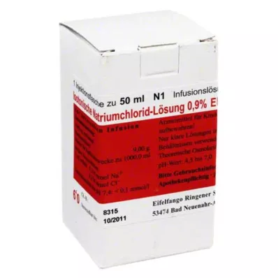 ISOTONISCHE 0,9-odstotna raztopina NaCl Eifelfango, 50 ml