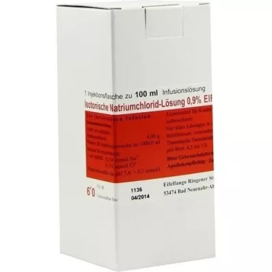 ISOTONISCHE 0,9-odstotna raztopina NaCl Eifelfango, 100 ml