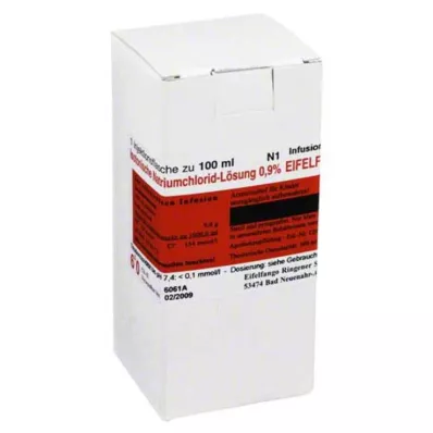 ISOTONISCHE 0,9-odstotna raztopina NaCl Eifelfango, 100 ml ISOTONISCHE 0,9-odstotna raztopina NaCl Eifelfango, 100 ml