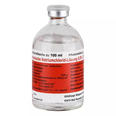 ISOTONISCHE 0,9-odstotna raztopina NaCl Eifelfango, 20X100 ml ISOTONISCHE 0,9-odstotna raztopina NaCl Eifelfango, 20X100 ml