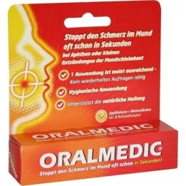 ORALMEDIC Aplikatorji, 3 kosi