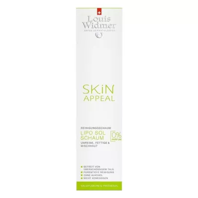 WIDMER Skin Appeal Lipo Sol pena brez vonja, 150 ml
