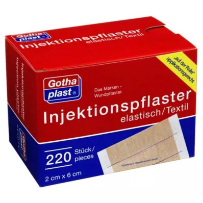 GOTHAPLAST Injekcijski čepi 2x6 cm, 220 kosov GOTHAPLAST Injekcijski čepi 2x6 cm, 220 kosov