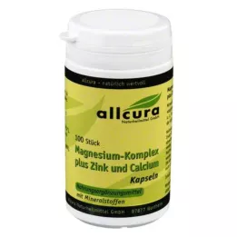 MAGNESIUM KOMPLEX m.Zink+Kalcij Kapsule, 100 kapsul