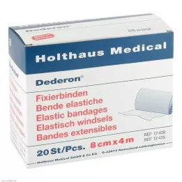 DEDERON Fiksacijski povoji 8 cmx4 m, 20 kosov
