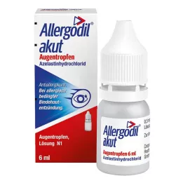 ALLERGODIL akutne kapljice za oči, 6 ml