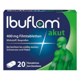 IBUFLAM akutne 400 mg filmsko obložene tablete, 20 kosov