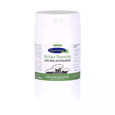 GRÜNE TONERDE Ayursana zelo fin prah, 1 kg