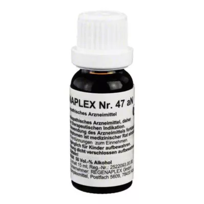 Regenaplex št. 47 aN kapljice, 15 ml