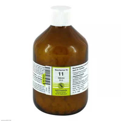 BIOCHEMIE 11 Silicea D 12 tablet, 1000 kapsul