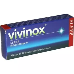 VIVINOX Obložene tablete za spanje, 20 kosov
