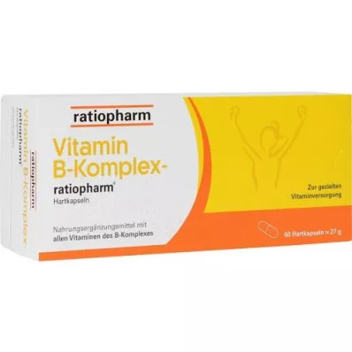 VITAMIN B-KOMPLEX-ratiopharm kapsule, 60 kosov