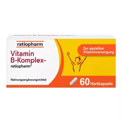 VITAMIN B-KOMPLEX-ratiopharm kapsule, 60 kosov VITAMIN B-KOMPLEX-ratiopharm kapsule, 60 kosov