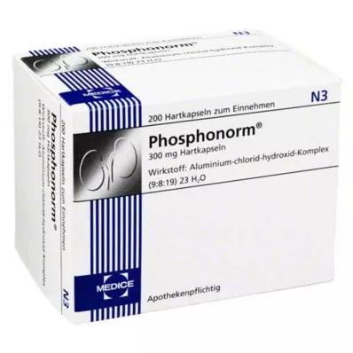 PHOSPHONORM Trde kapsule, 200 kosov