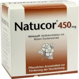 NATUCOR 450 mg filmsko obložene tablete, 100 kosov
