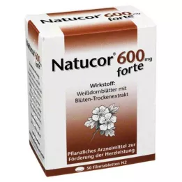 NATUCOR 600 mg forte filmsko obložene tablete, 50 kosov