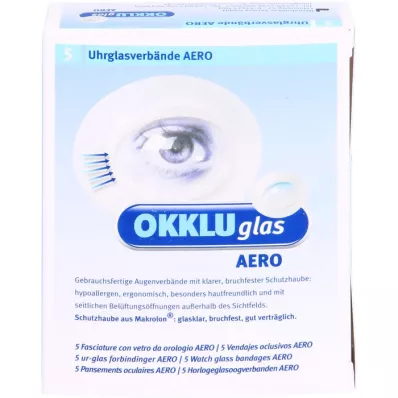 OKKLUGLAS Stekleni povoj za uro Aero, 5 kosov