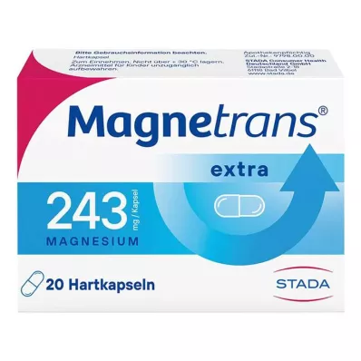 MAGNETRANS ekstra 243 mg trde kapsule, 20 kosov