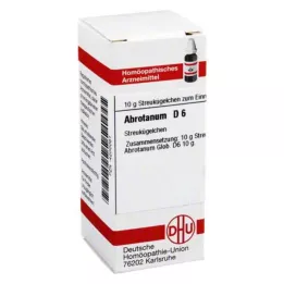 ABROTANUM D 6 kroglic, 10 g